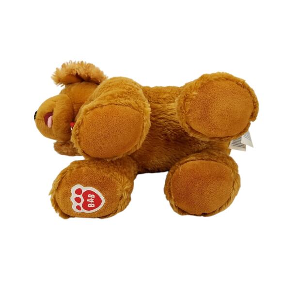 Build A Bear Promise Pets Copper Golden Retriever Dog Red Collar Plush NO Sound - Picture 5 of 9
